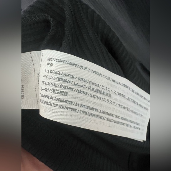 NWT Abercrombie Ruched Knit Shirt Dress | Size XS - Picture 6 of 7